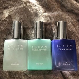 Set of 3 CLEAN perfumes